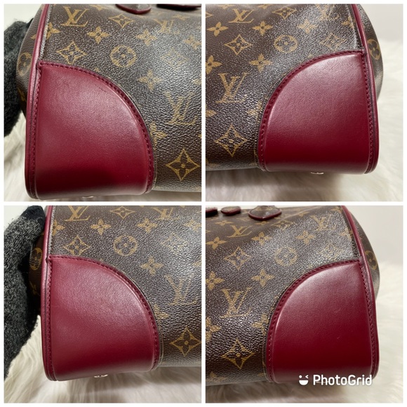 Monogram Shine Doc PM Bordeaux - Picture 7 of 16